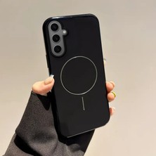 Samsung Galaxy S25 Plus Uyumlu Kılıf Zebana Vivid Silikon Kılıf Siyah