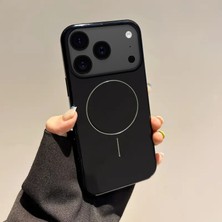 Apple iPhone 17 Pro Uyumlu Kılıf Zebana Vivid Silikon Kılıf Siyah