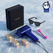 Mlay T16 Ipl Epilasyon Cihazı – 3.000.000 Atım, 3 Değiştirilebilir Başlık Seçeneği (Tüm Vücut / Yüz / Bikini / Akne / Cilt Yenileme), Soğutmalı Ağrısız, Ev Tipi, Kadın & Erkek