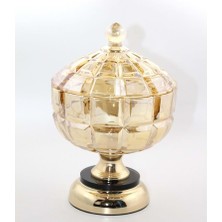 Costurera Kapaklı Cam Şekerlik