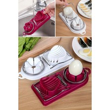 Judge Çift Fonksiyonlu Eşit Yumurta Meyve Dilimleyici Kesici Dilimleyici Aparat