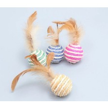 Judge Tüylü Kedi Oyun Topu Oyuncağı