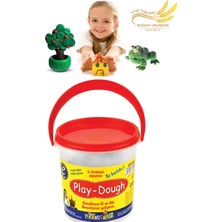 Judge 6 Renkli Buğday Unu Oyun Hamuru Kova