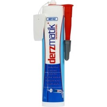 Judge Profesyonel Beyaz Derz Dolgusu-Lavabo Küvet Fayans Derzi Kalemi 450GR Suya Dayanıklı Spatula Hediye