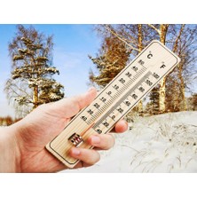 Judge Ahşap Termometre