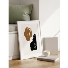 Fuart.Co Soyut Taş Art Bohem Dijital Baskı Poster (Çerçevesiz) ARFU