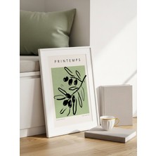 Fuart.Co Siyah Zeytinlikler Art Bohem Dijital Baskı Poster (Çerçevesiz) ARFU