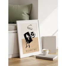 Fuart.Co Bohem Okur Art Bohem Dijital Baskı Poster (Çerçevesiz) ARFU
