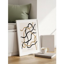 Fuart.Co Sonsuz Dans Art Bohem Dijital Baskı Poster (Çerçevesiz) ARFU