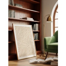 Fuart.Co Soyut Karmaşa Art Bohem Dijital Baskı Poster (Çerçevesiz) ARFU