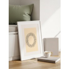 Fuart.Co Kaotik Hale Art Bohem Dijital Baskı Poster (Çerçevesiz) ARFU