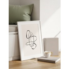 Fuart.Co Sonsuz Döngü Art Bohem Dijital Baskı Poster (Çerçevesiz) ARFU