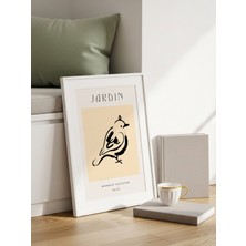 Fuart.Co Bahçe Kuşu Art Bohem Dijital Baskı Poster (Çerçevesiz) ARFU