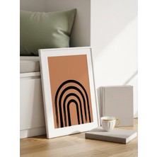 Fuart.Co Üçlü Kemer Art Bohem Dijital Baskı Poster (Çerçevesiz) ARFU