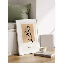 Fuart.Co Bohem Ibibik Art Bohem Dijital Baskı Poster (Çerçevesiz) ARFU