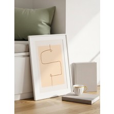 Fuart.Co Ince Tel Art Bohem Dijital Baskı Poster (Çerçevesiz) ARFU