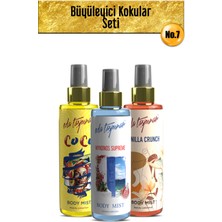 Eda Taşpınar Efsane Kokular Seti.no.7 Vanilla Vanilya & Mykonos & Coco Vücut Spreyi 200 ml
