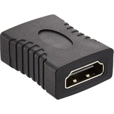 CoverZone 1 Adet HDMI Ara Birleştirici Dişi Dişi Adaptör, HDMI Kablo Uzatma Aparatı, 1080P Full Hd Görüntü Aktarımı, Tv Monitör Projeksiyon Bilgisayar Uyumlu | 3710
