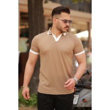 Erkek Hemşire Yaka Kısa Kollu Tişört