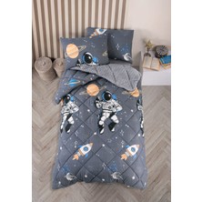 Bella Home Tek Kişilik Jakarlı Uyku Seti - Wellsoft Yorgan - 3 Parça - Pvc Orijinal Çantalı