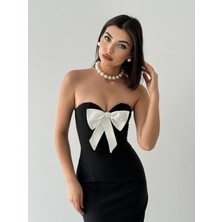 Harvoy Straplez Elbise