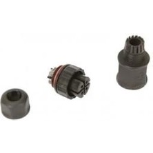Powermaster WPF-0400M25  Dişi Kablo Tip 4pin  IP68 Vidalı Konnektör(Ttf)