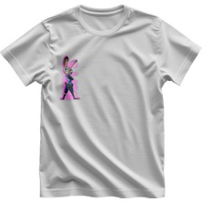 Miba Store Zootropols Judy Hopps Çift Tişörtleri Kaliteli  Baskılı Tişört