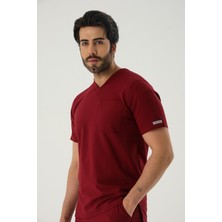 Almesta Premium Poınte Cerrahi Üst - Bordo