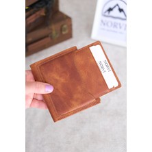 Norvi Leather Hakiki Deri Cüzdan Kartlık