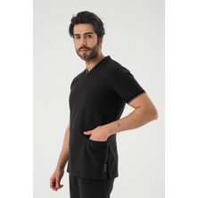 Almesta Premium Davıd Cerrahi Üst - Siyah
