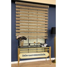 Volper Mekanik Vp 914 Bambu Düz Zeminli Zebra ve Stor Perde Etek Dilimli (Kahverengi)