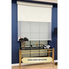 Volper Mekanik Vp1075 Çift Mekanizmalı Kırçıllı Zemin Tül ve Stor Perde Eteksiz (Kırık Beyaz)