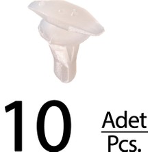 Alpha Auto Part Subaru Mitsubishi Honda Için Toz Fitil Klipsi -10 Adet