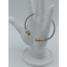 Lagül Aksesuar 316L Çelik Kararmaz Paslanmaz Suya Dayanıklı Zarif Günlük Bileklik