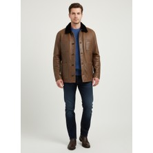 Paolo Framinco PF-036 Gerçek Kuzu Derisi Erkek Kürk Ceket