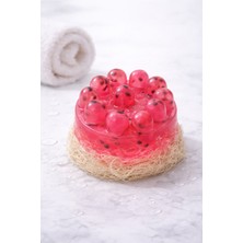 Masaj Sabunu Kabak Lifli – El ve Vücut Için (Mavi + Pembe + Yeşil) El Yapımı