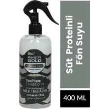 Bio Keratin Gold 400 ml Yoğun Besleme Sıvı Saç Kremi Fön Suyu Onarıcı Keratin İçerikli