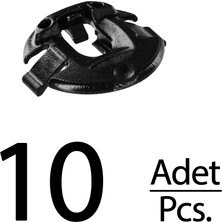 Alpha Auto Part  Seat Skoda Vw Passat Audi A1 A4 A5 A6 Için Çamurluk Bağlantı Elemanı Klips - 10 Adet