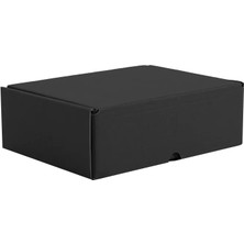 Koli Lazım Renkli E-Ticaret Kutusu - 17X12,5X5,5 - Siyah - 50 Adet