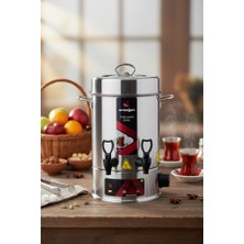 Armağan Elektrikli Çay Otomatı - 160 Bardak - Gizli Rezistans - 430 Kalite Paslanmaz Çelik