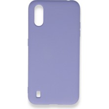 Mobify Samsung Galaxy A01 Kılıf Içi Kadife Kaplı Telefonu Çizmeyen Hafif Yapılı Flexfit Silikon Kapak