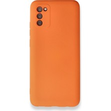 Mobify Samsung Galaxy A02S Kılıf Içi Kadife Kaplı Telefonu Çizmeyen Hafif Yapılı Flexfit Silikon Kapak