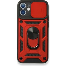 Mobify iPhone 12 Mini Kılıf Tam Koruma Sağlayan Armaggeddon Premium Sert Silikon Kapak