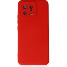 Mobify Xiaomi Mi 13 Kılıf Içi Kadife Kaplı Telefonu Çizmeyen Hafif Yapılı Flexfit Silikon Kapak