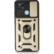 Mobify Realme C21 Kılıf Tam Koruma Sağlayan Armaggeddon Premium Sert Silikon Kapak