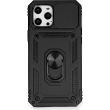 Mobify iPhone 12 Pro Max Kılıf Tam Koruma Sağlayan Armaggeddon Premium Sert Silikon Kapak