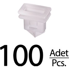 Alpha Auto Part  Volvo C30 S40 V50 S80 V70 XC60 XC70 Için Kapı Kaplama Klips - 100 Adet