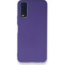 Mobify Vivo Y20 Kılıf Içi Kadife Kaplı Telefonu Çizmeyen Hafif Yapılı Flexfit Silikon Kapak