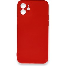 Mobify iPhone 12 Kılıf Içi Kadife Kaplı Telefonu Çizmeyen Hafif Yapılı Flexfit Silikon Kapak