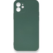 Mobify iPhone 12 Kılıf Içi Kadife Kaplı Telefonu Çizmeyen Hafif Yapılı Flexfit Silikon Kapak